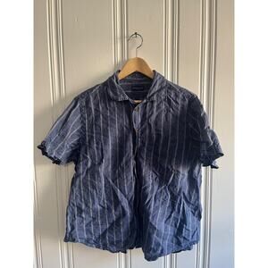 Proper cloth short sleeve button up size med